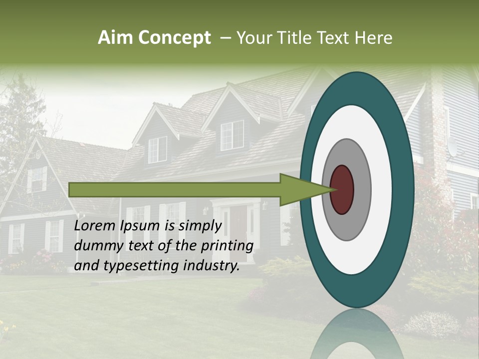 Sky Neighborhood Expensive PowerPoint Template