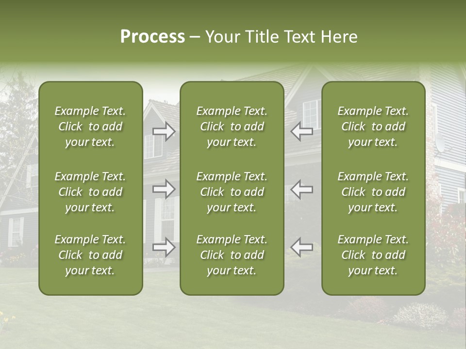 Sky Neighborhood Expensive PowerPoint Template