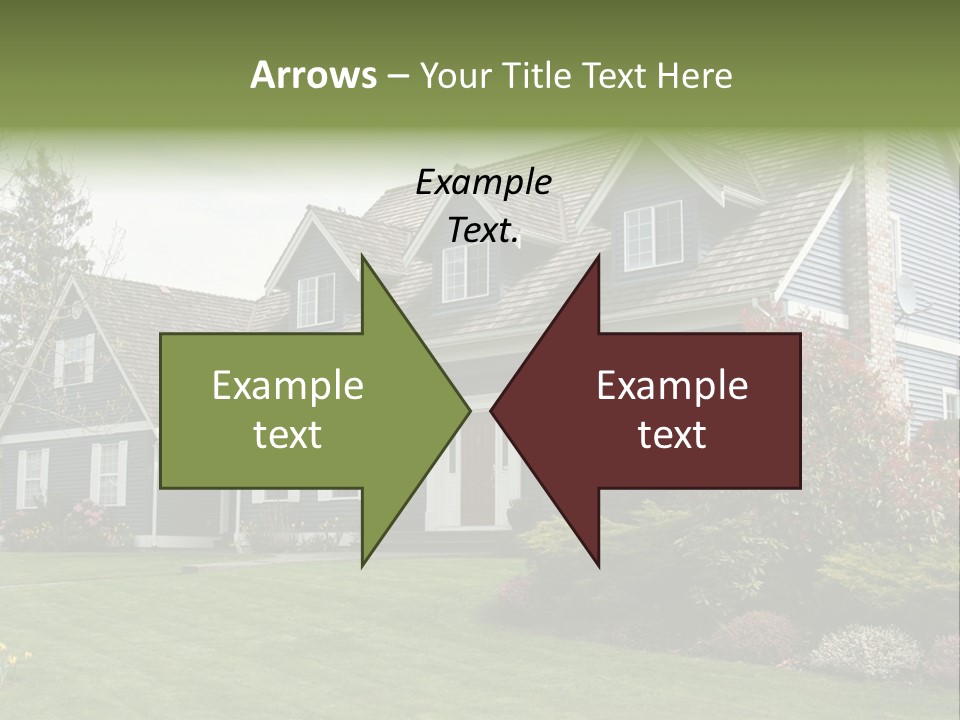 Sky Neighborhood Expensive PowerPoint Template