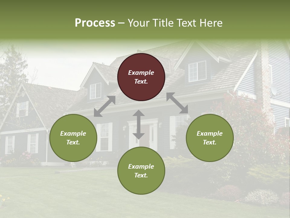 Sky Neighborhood Expensive PowerPoint Template