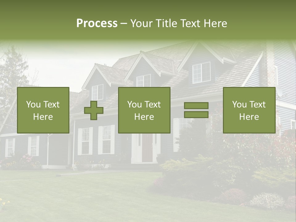 Sky Neighborhood Expensive PowerPoint Template