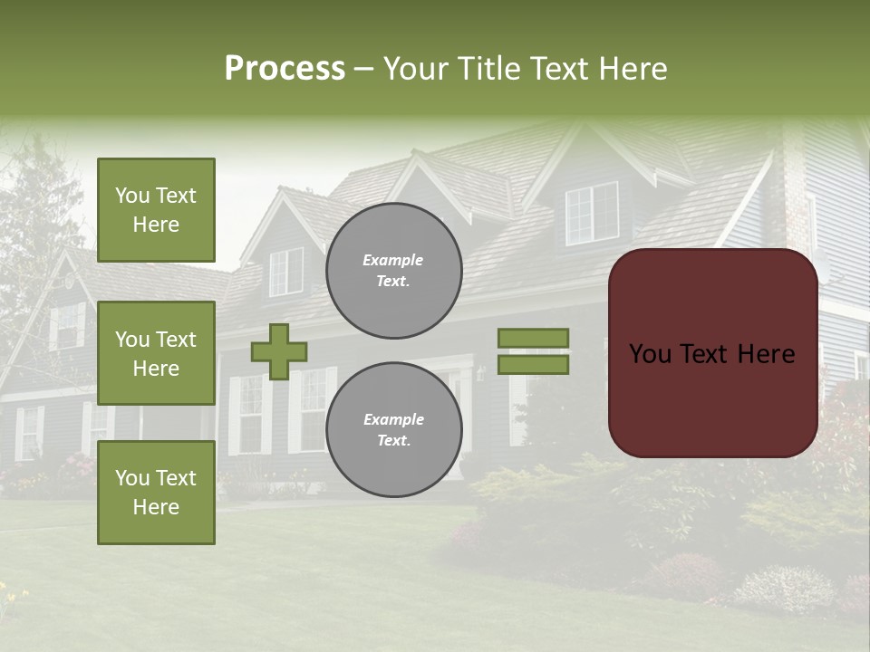 Sky Neighborhood Expensive PowerPoint Template