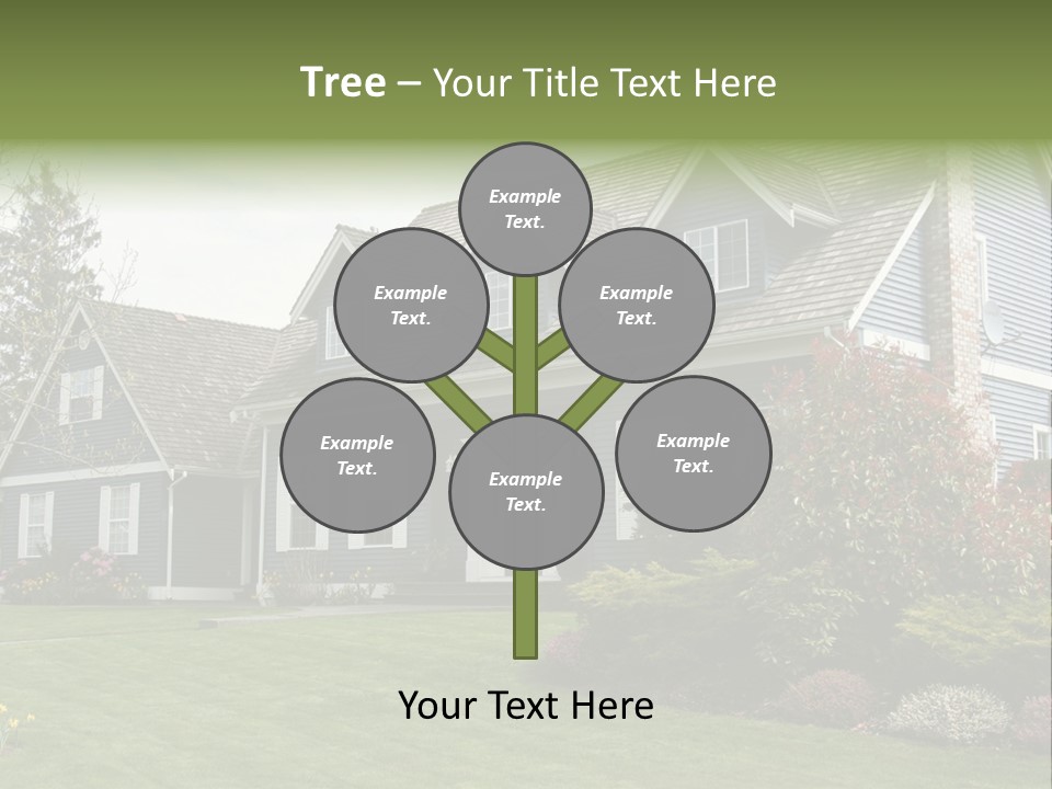 Sky Neighborhood Expensive PowerPoint Template