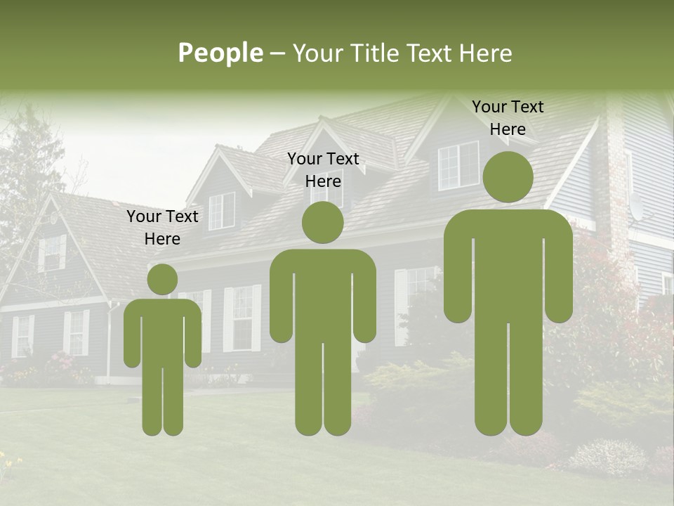 Sky Neighborhood Expensive PowerPoint Template