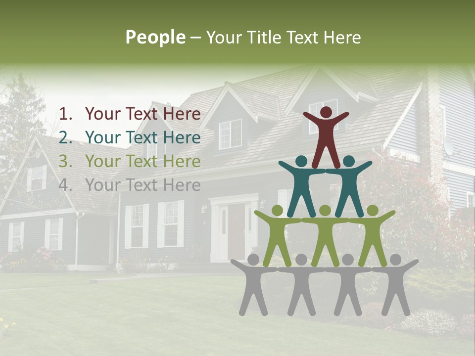 Sky Neighborhood Expensive PowerPoint Template