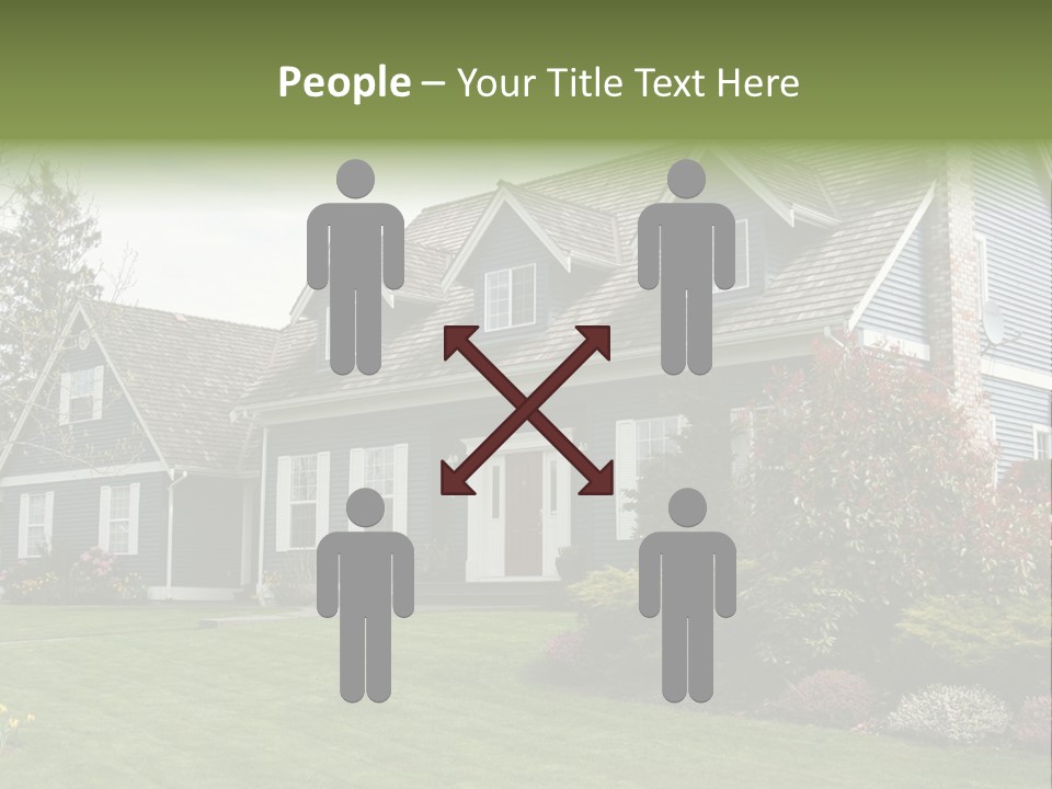 Sky Neighborhood Expensive PowerPoint Template