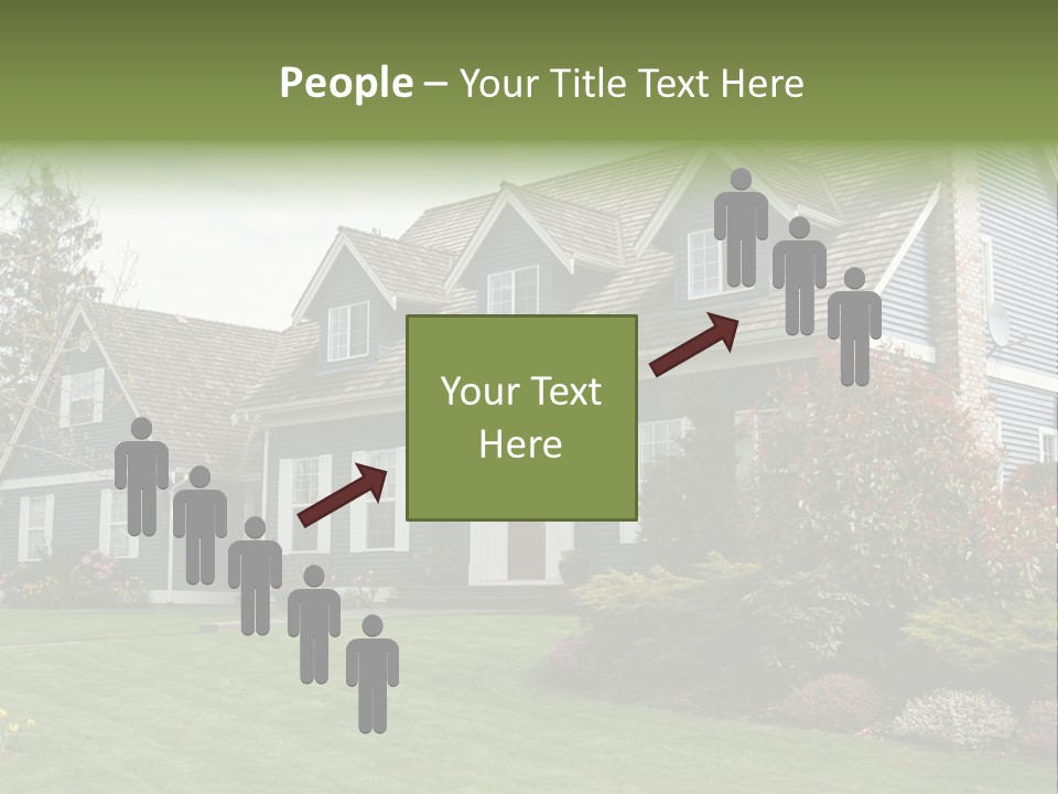 Sky Neighborhood Expensive PowerPoint Template