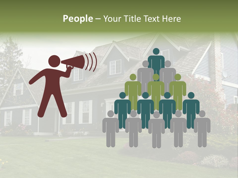 Sky Neighborhood Expensive PowerPoint Template