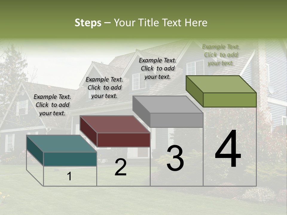 Sky Neighborhood Expensive PowerPoint Template