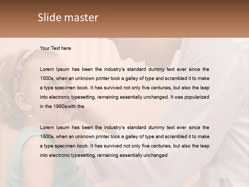 Care Patience Body PowerPoint Template