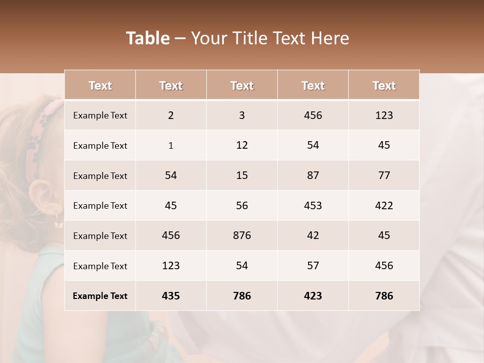 Care Patience Body PowerPoint Template