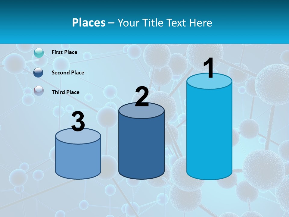 Molecule Web Molecular PowerPoint Template
