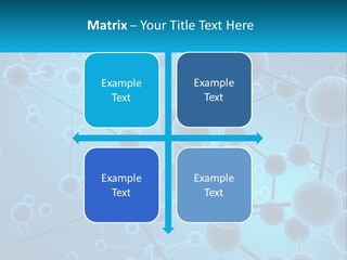 Molecule Web Molecular PowerPoint Template