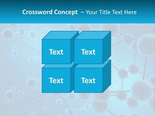 Molecule Web Molecular PowerPoint Template
