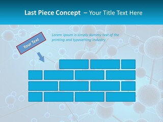Molecule Web Molecular PowerPoint Template