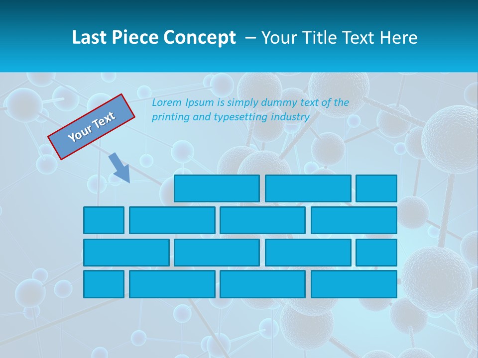 Molecule Web Molecular PowerPoint Template