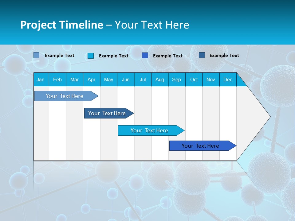 Molecule Web Molecular PowerPoint Template