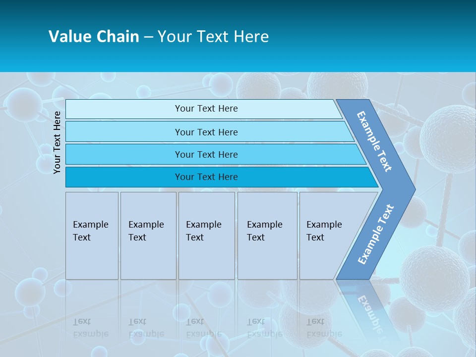 Molecule Web Molecular PowerPoint Template