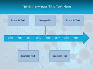 Molecule Web Molecular PowerPoint Template