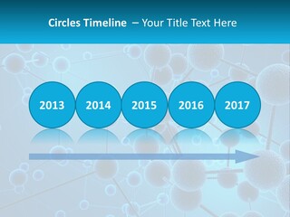 Molecule Web Molecular PowerPoint Template