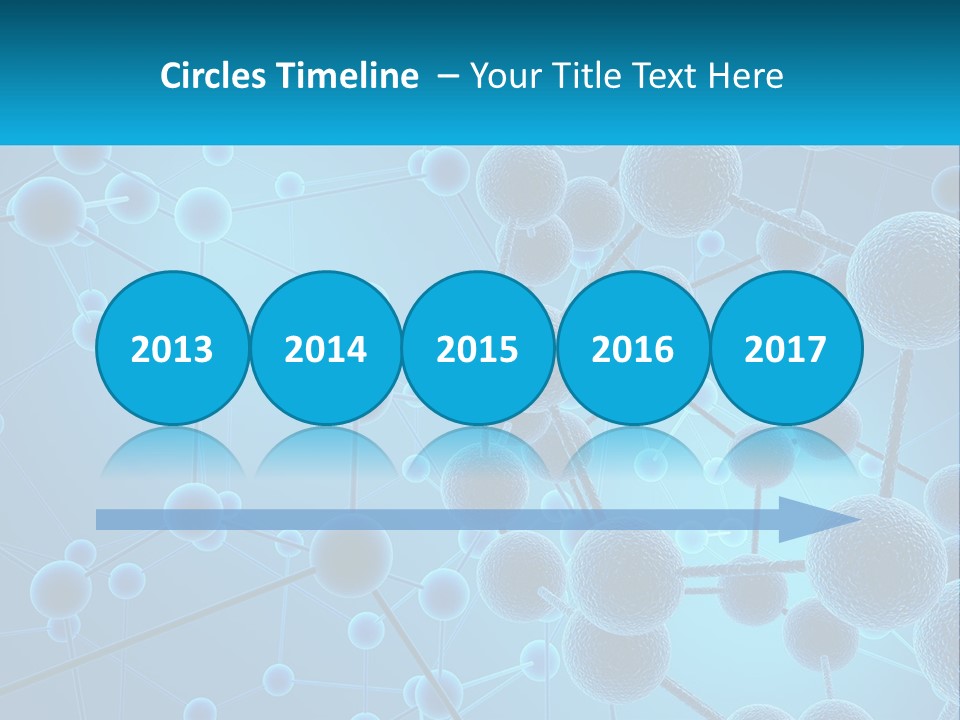 Molecule Web Molecular PowerPoint Template