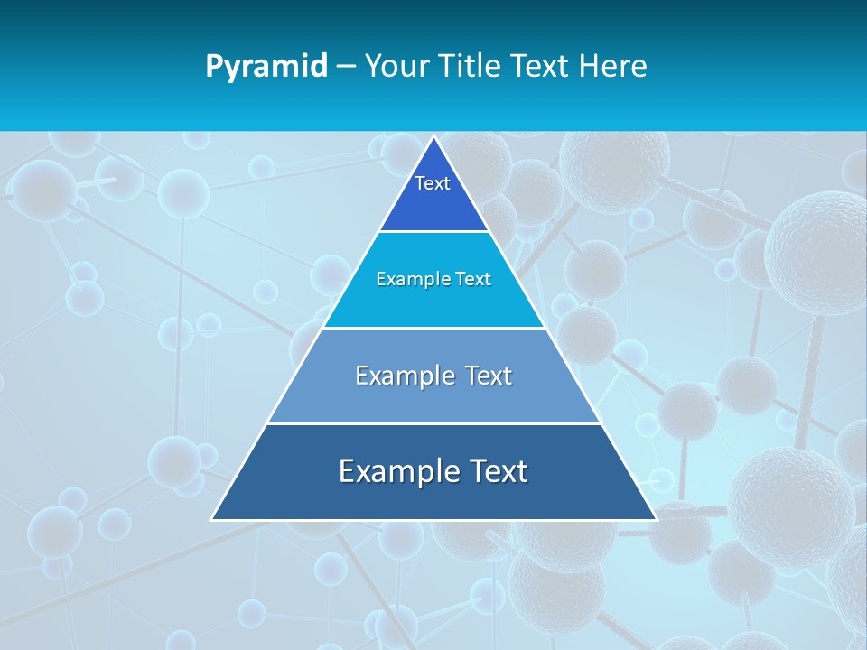 Molecule Web Molecular PowerPoint Template