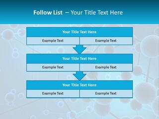 Molecule Web Molecular PowerPoint Template