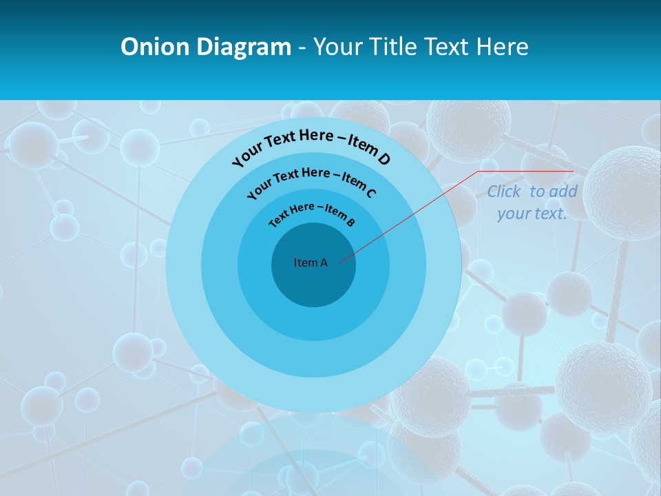 Molecule Web Molecular PowerPoint Template