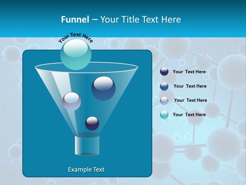 Molecule Web Molecular PowerPoint Template