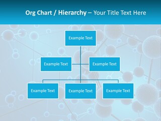 Molecule Web Molecular PowerPoint Template