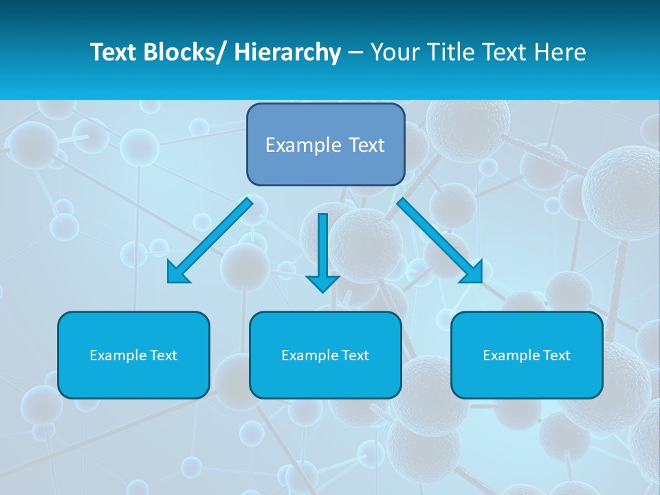Molecule Web Molecular PowerPoint Template