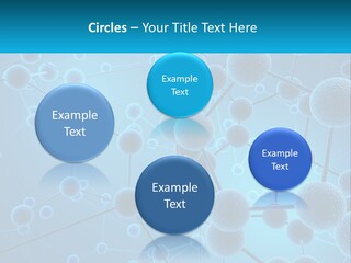 Molecule Web Molecular PowerPoint Template