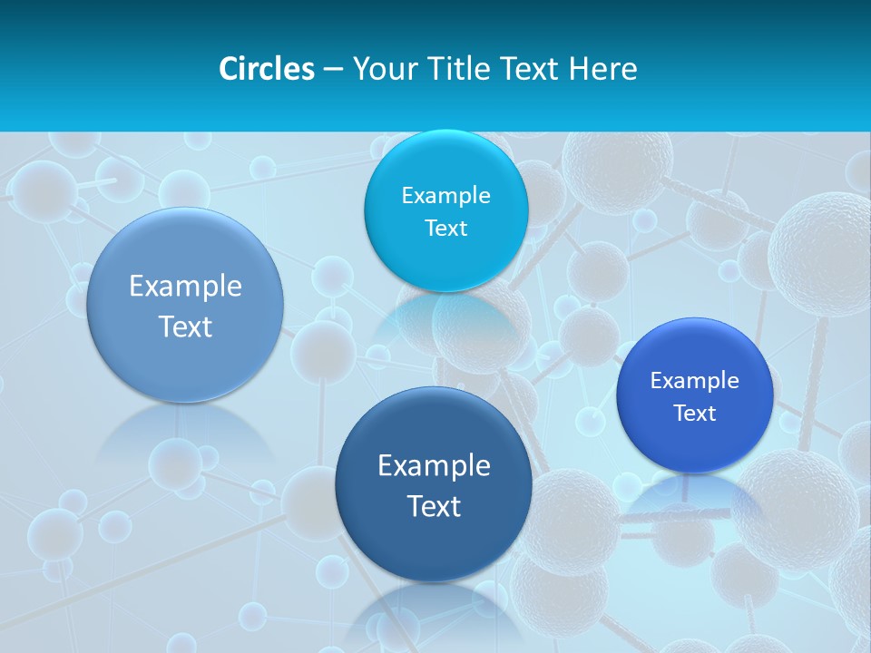 Molecule Web Molecular PowerPoint Template