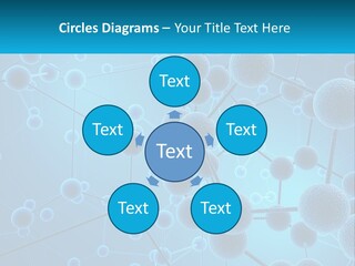 Molecule Web Molecular PowerPoint Template