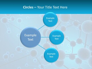 Molecule Web Molecular PowerPoint Template