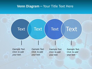 Molecule Web Molecular PowerPoint Template