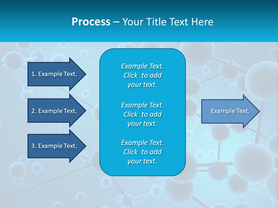 Molecule Web Molecular PowerPoint Template