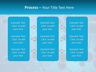 Molecule Web Molecular PowerPoint Template