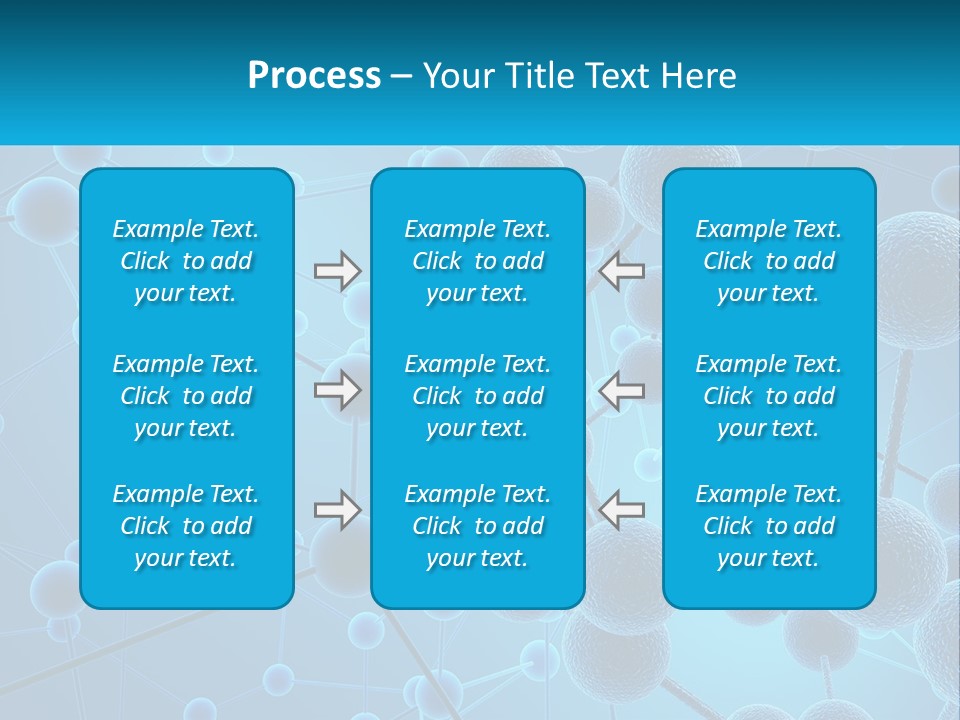 Molecule Web Molecular PowerPoint Template