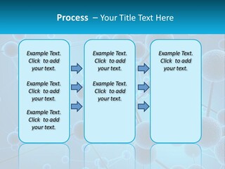 Molecule Web Molecular PowerPoint Template
