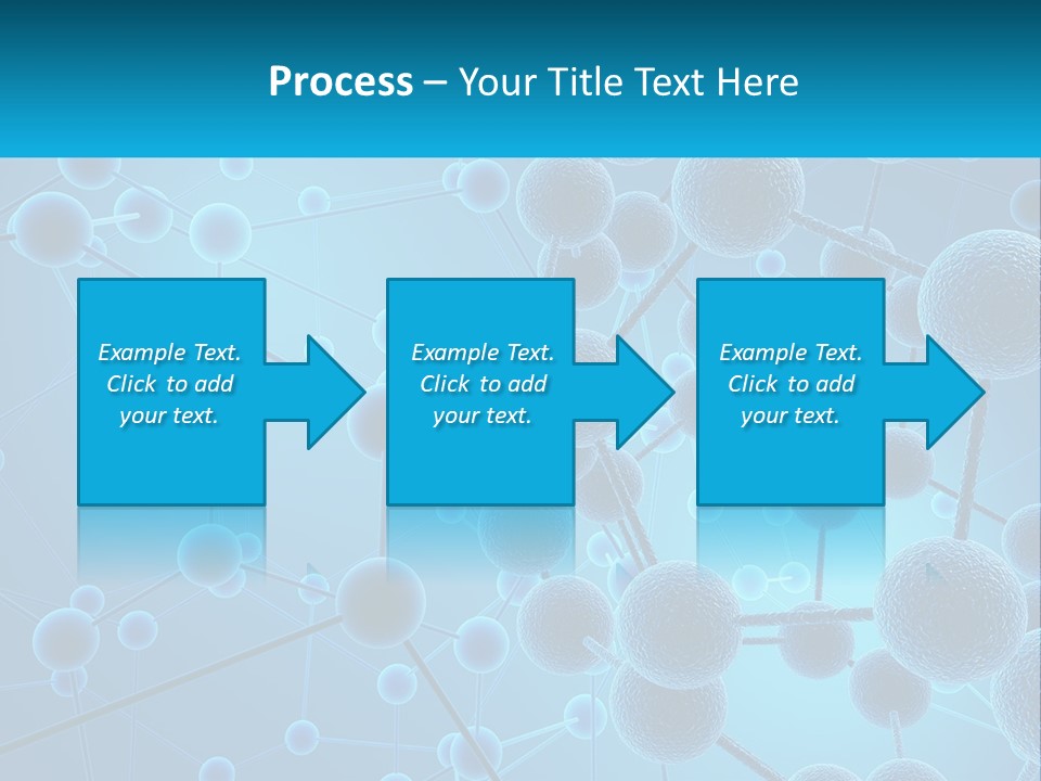 Molecule Web Molecular PowerPoint Template