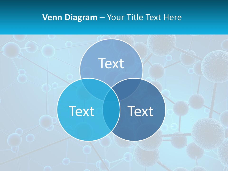 Molecule Web Molecular PowerPoint Template