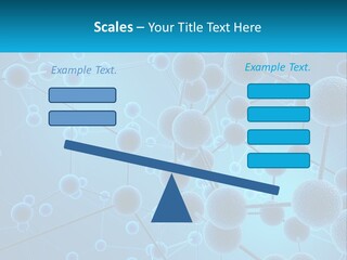 Molecule Web Molecular PowerPoint Template