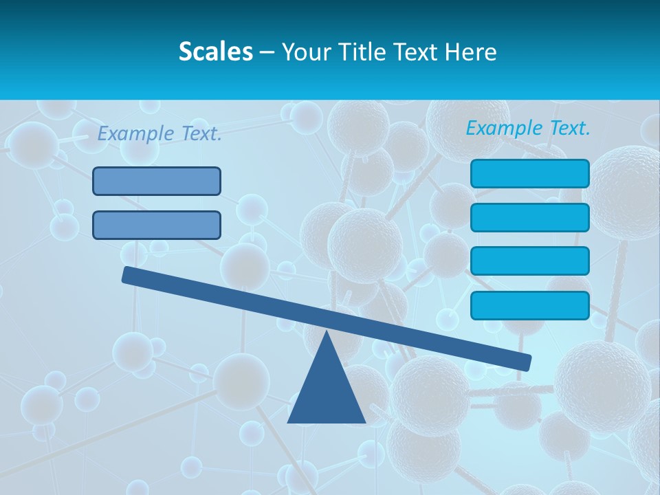 Molecule Web Molecular PowerPoint Template