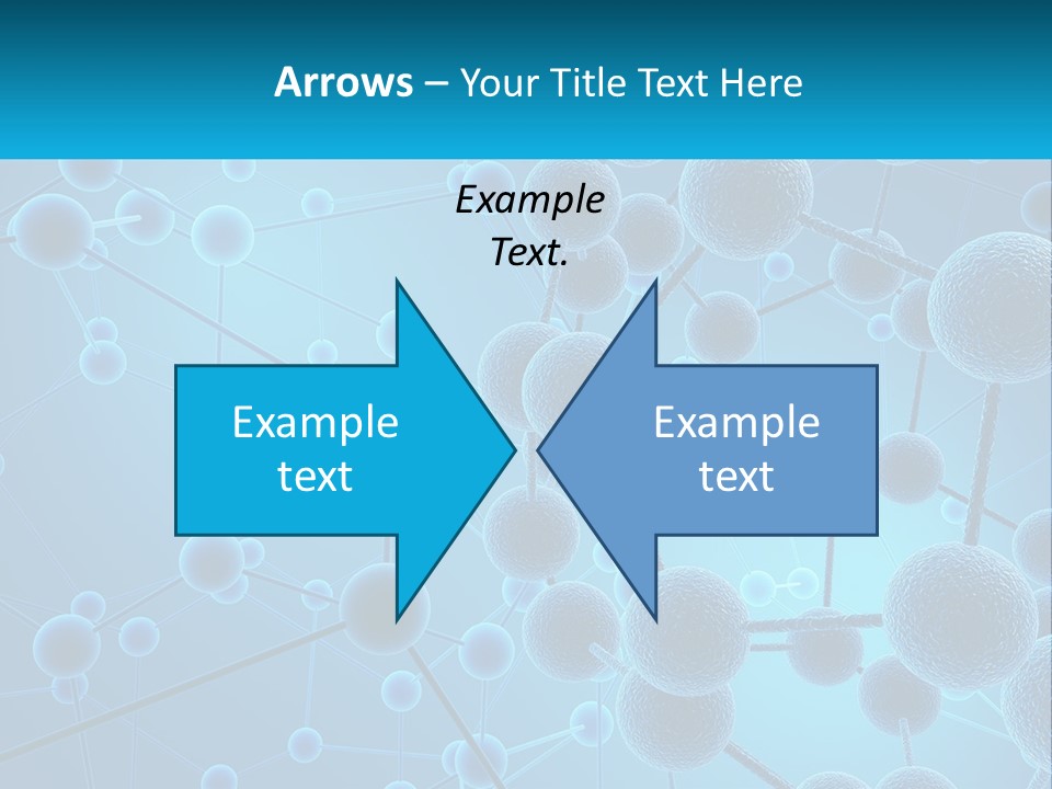Molecule Web Molecular PowerPoint Template