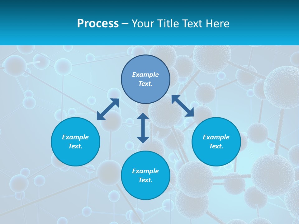 Molecule Web Molecular PowerPoint Template
