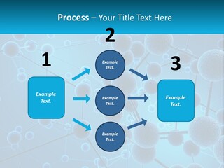 Molecule Web Molecular PowerPoint Template