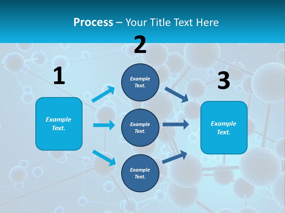 Molecule Web Molecular PowerPoint Template