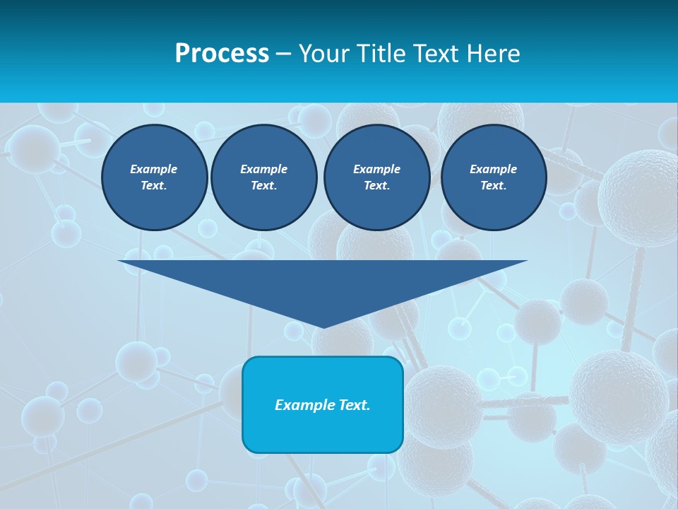 Molecule Web Molecular PowerPoint Template