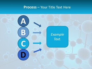 Molecule Web Molecular PowerPoint Template